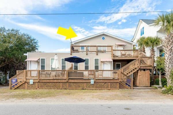 Salty Shack Unit C - Salty Shack - Dog Friendly Home - Across From The Beach - Central Location! Folly Beach Luaran gambar
